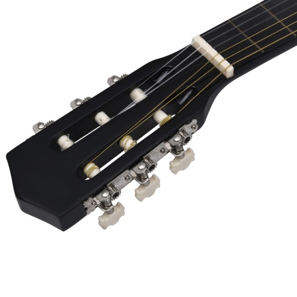 Guitarra clásica para principiantes con funda negro 3/4 36" Guitarra clásica para principiantes con funda negro 3/4 36"