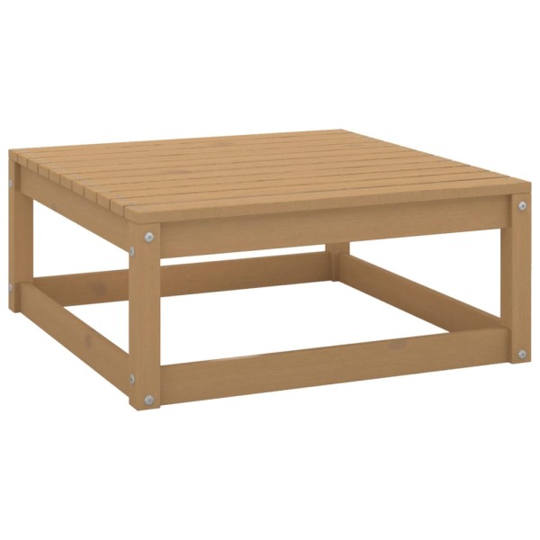 Muebles de jardín 6 piezas marrón miel madera madera de pino Muebles de jardín 6 piezas marrón miel madera madera de pino