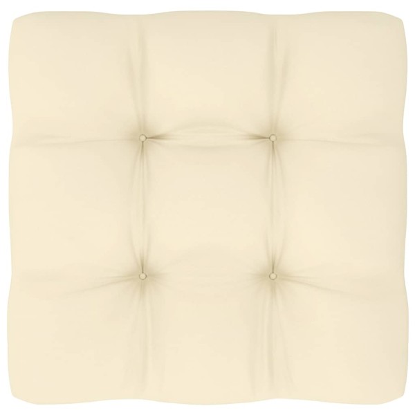 Set de muebles de jardín 7 pzs cojines madera pino marrón miel Set de muebles de jardín 7 pzs cojines madera pino marrón miel