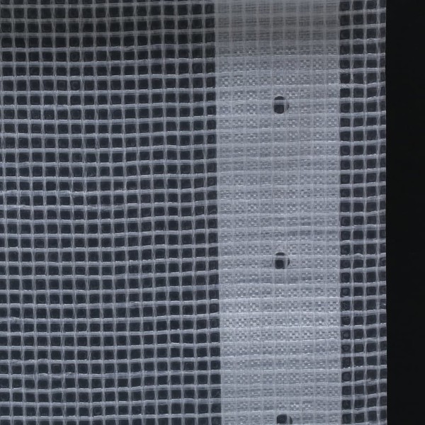Lonas de leno 2 unidades 260 g/m² 4x20 m blanca Lonas de leno 2 unidades 260 g/m² 4x20 m blanca
