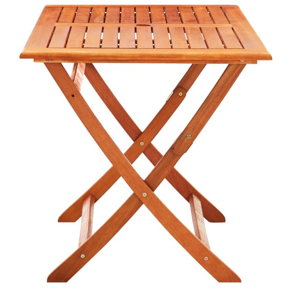 Set de comedor de jardín plegable 5 pzas madera eucalipto Set de comedor de jardín plegable 5 pzas madera eucalipto
