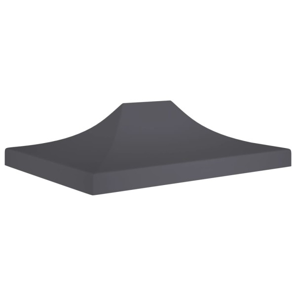 Techo de carpa para celebraciones gris antracita 4x3 m 270 g/m² Techo de carpa para celebraciones gris antracita 4x3 m 270 g/m²