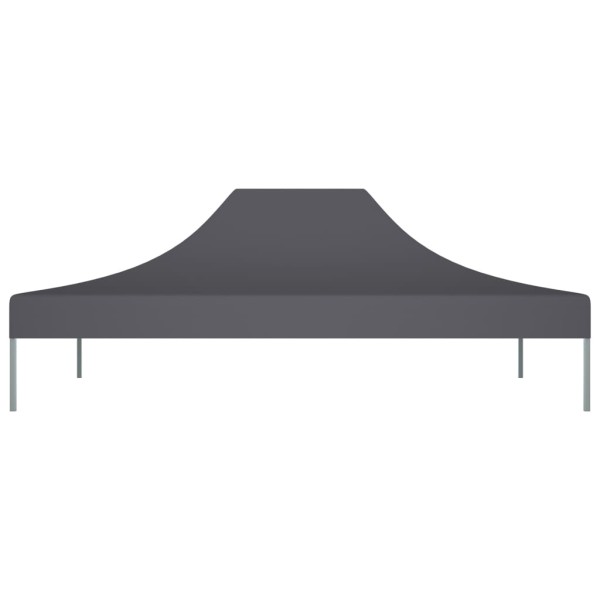 Techo de carpa para celebraciones gris antracita 4x3 m 270 g/m² Techo de carpa para celebraciones gris antracita 4x3 m 270 g/m²