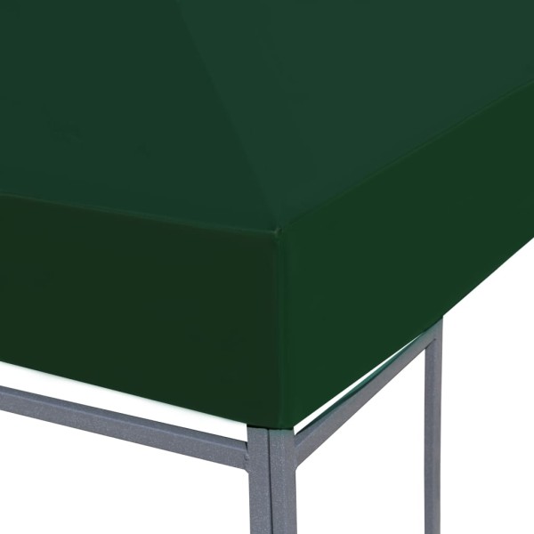 Toldo de cenador 310 g/m² 3x3 m verde Toldo de cenador 310 g/m² 3x3 m verde
