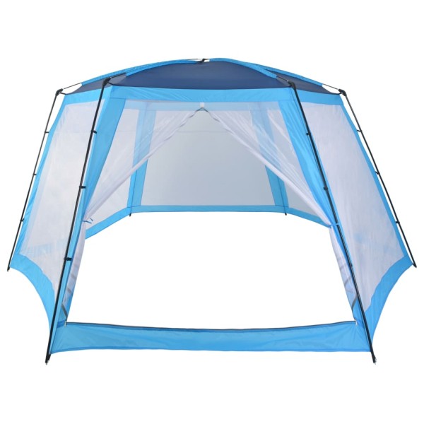 Carpa para piscina de tela azul 660x580x250 cm Carpa para piscina de tela azul 660x580x250 cm