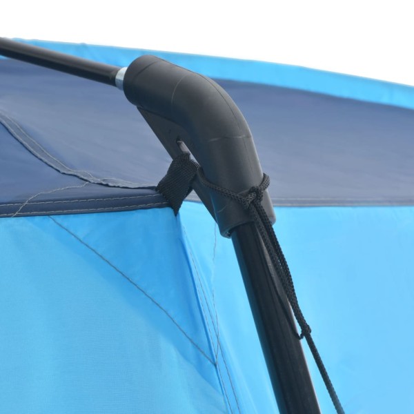 Carpa para piscina de tela azul 660x580x250 cm Carpa para piscina de tela azul 660x580x250 cm