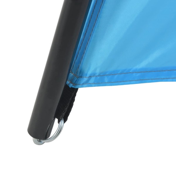 Carpa para piscina de tela azul 660x580x250 cm Carpa para piscina de tela azul 660x580x250 cm