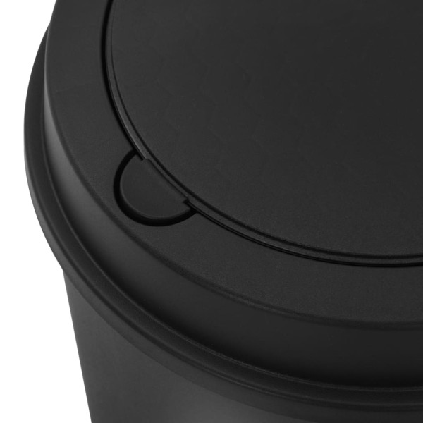 Cubo de basura doble negro 50 L Cubo de basura doble negro 50 L