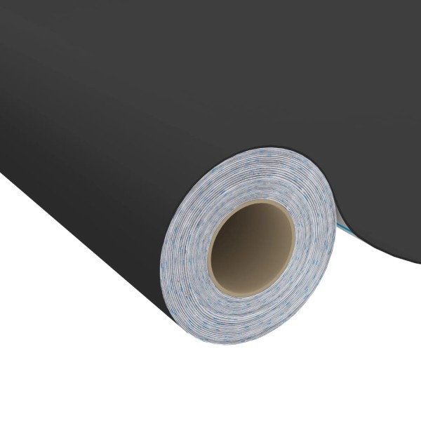Láminas autoadhesivas muebles PVC negro 500x90 cm Láminas autoadhesivas muebles PVC negro 500x90 cm
