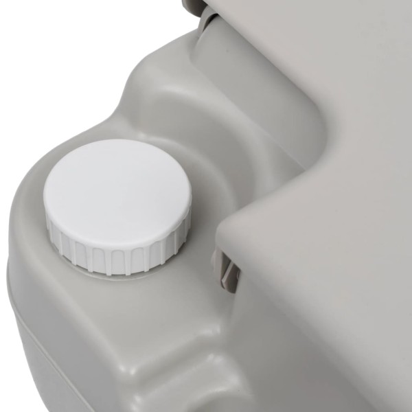 Inodoro portátil para camping gris 10 + 10 L Inodoro portátil para camping gris 10 + 10 L