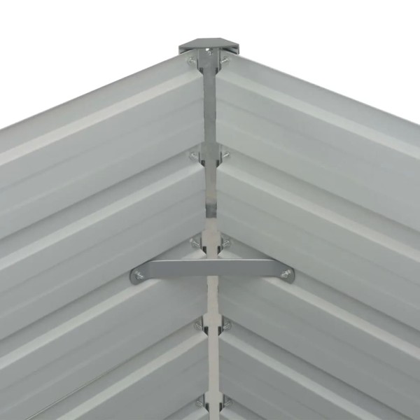 Jardinera elevada acero galvanizado gris antracita 160x80x77cm Jardinera elevada acero galvanizado gris antracita 160x80x77cm
