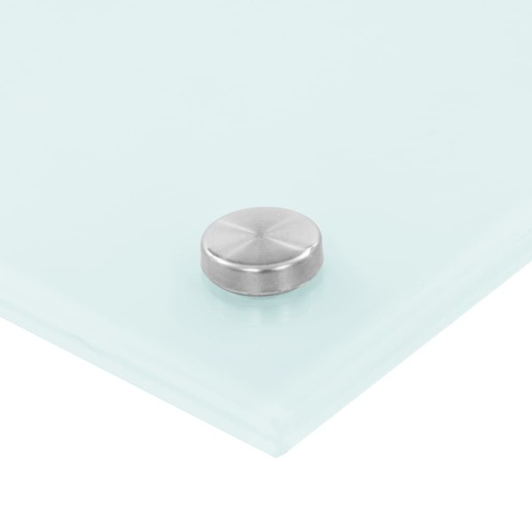 Protección salpicaduras cocina vidrio templado blanco 70x40 cm Protección salpicaduras cocina vidrio templado blanco 70x40 cm