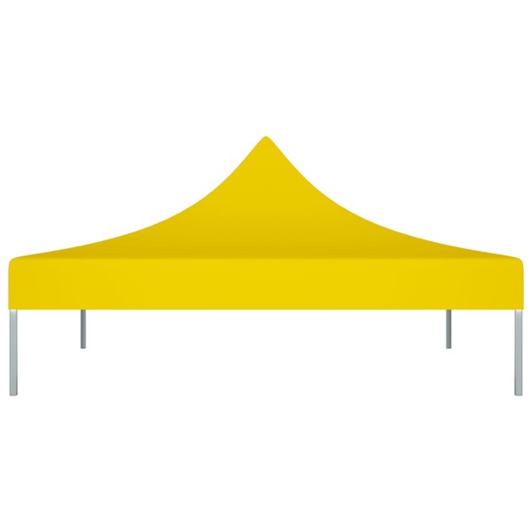 Techo de carpa para celebraciones amarillo 3x3 m 270 g/m² Techo de carpa para celebraciones amarillo 3x3 m 270 g/m²