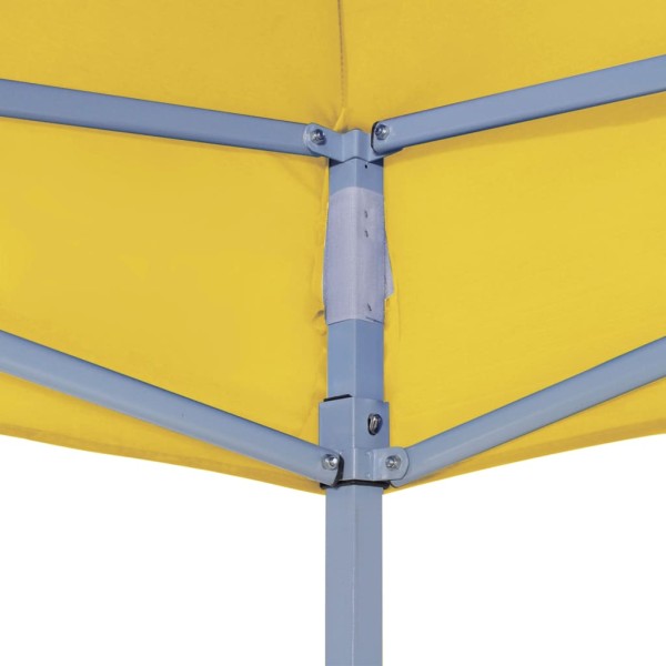 Techo de carpa para celebraciones amarillo 3x3 m 270 g/m² Techo de carpa para celebraciones amarillo 3x3 m 270 g/m²