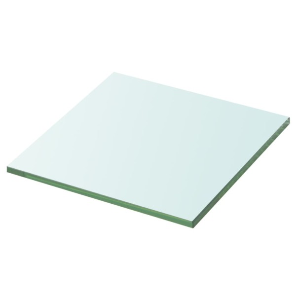 Panel de estante vidrio claro 30x30 cm Panel de estante vidrio claro 30x30 cm